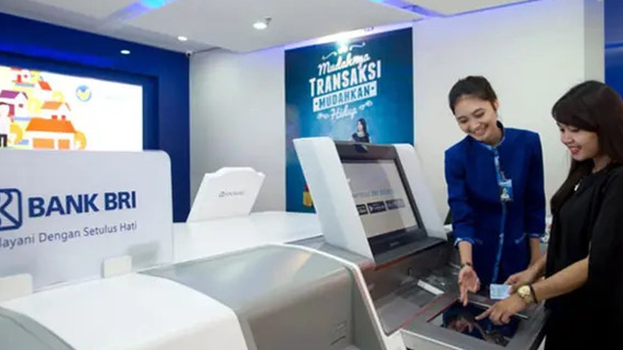 Ilustrasi pelayanan Bank Rakyat Indonesia.