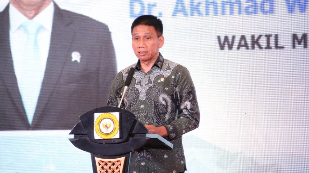 Buka Munas VII APPSI Tahun 2025, Wamendagri Wiyagus: Jaga Integritas Pemerintahan Daerah