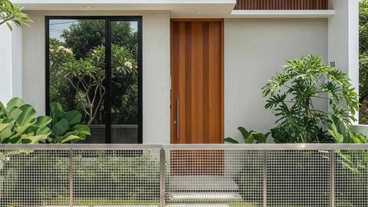 Inspirasi Pagar Rumah Anti Ular. (Foto: Gemini AI)
