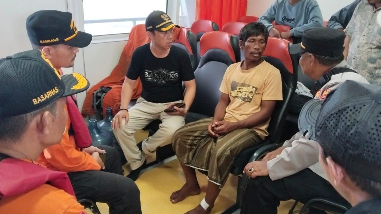 Nasib Mujur Abdul Rifa’i Nelayan Asal Sumenep Selamat Usai Perahunya Diserang Hiu