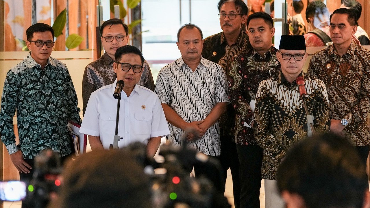 Menteri Koordinator Pemberdayaan Masyarakat (Menko PM) Muhaimin Iskandar