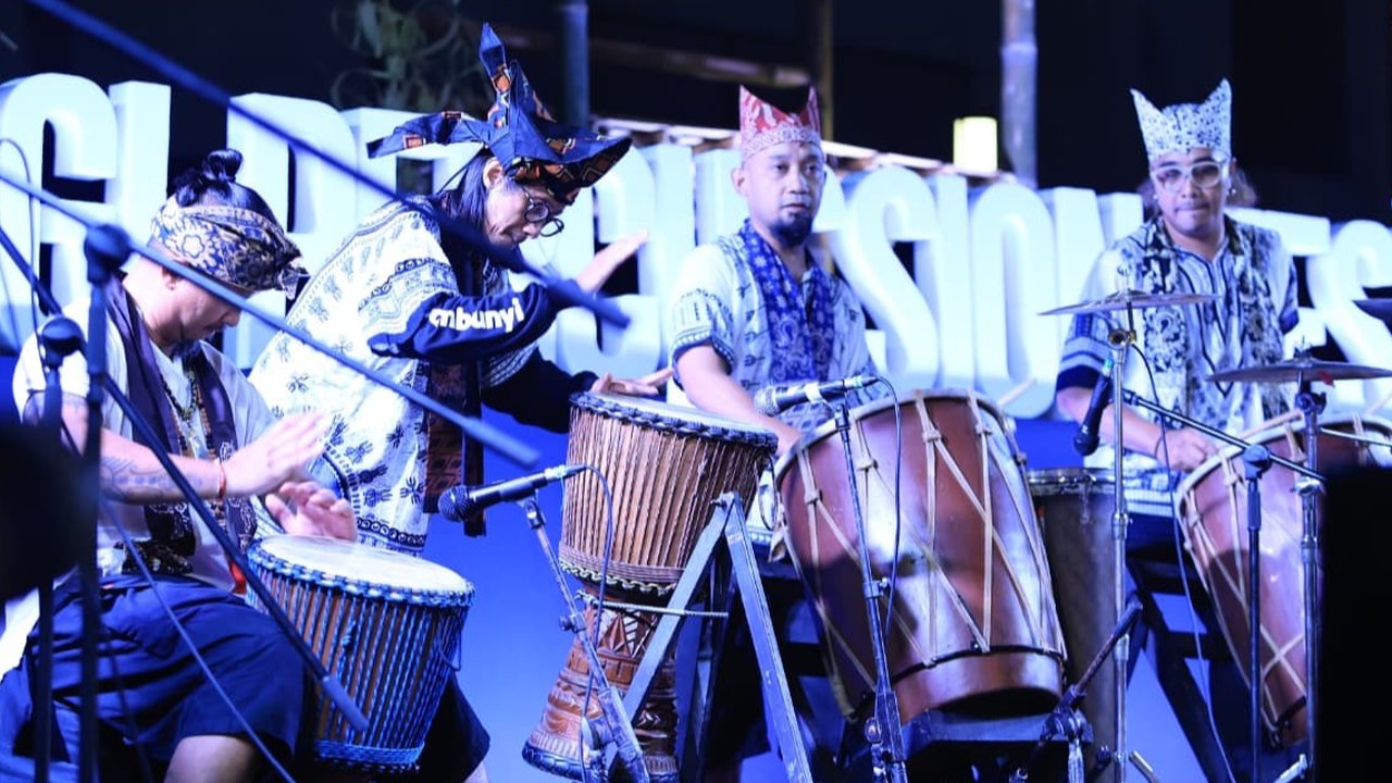 Gelar Festival Perkusi Perdana, Banyuwangi Harmonikan Kekhasan Musik Pukul Tradisional dengan Sentuhan Moderen