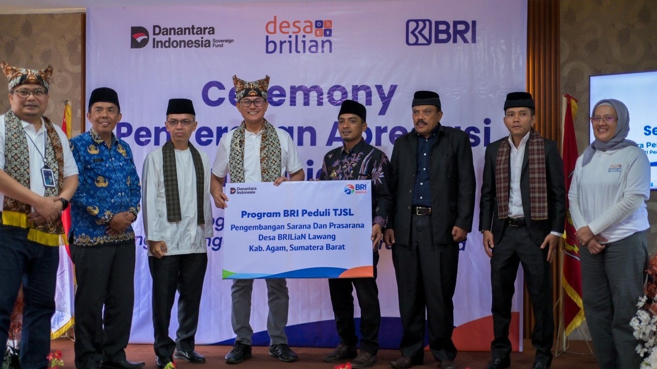 BRI Gelar Apresiasi Desa BRILiaN 2024, Dorong Desa Jadi Sumber Pertumbuhan Ekonomi Baru
