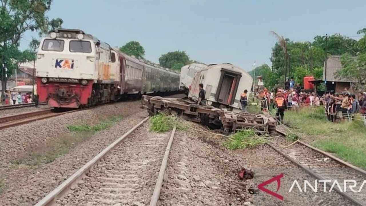 Pasca Anjloknya KA Purwojaya Perjalanan Kereta Dari Jogja dan Solo Kembali Normal