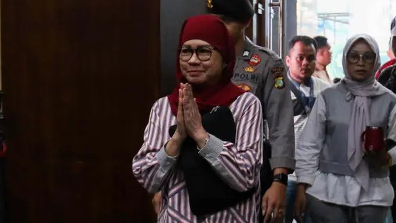 Terdakwa Galaila Karen Kardinah atau Karen Agustiawan pada Senin (24/6/2024) menjalani sidang pembacaan putusan di Pengadilan Tindak Pidana Korupsi (Tipikor) Jakarta terkait kasus dugaan koru