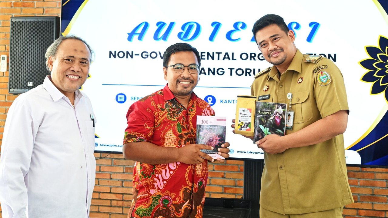 Lindungi Lingkungan, Gubernur Sumut Bobby Nasution Teken MoU dengan NGO