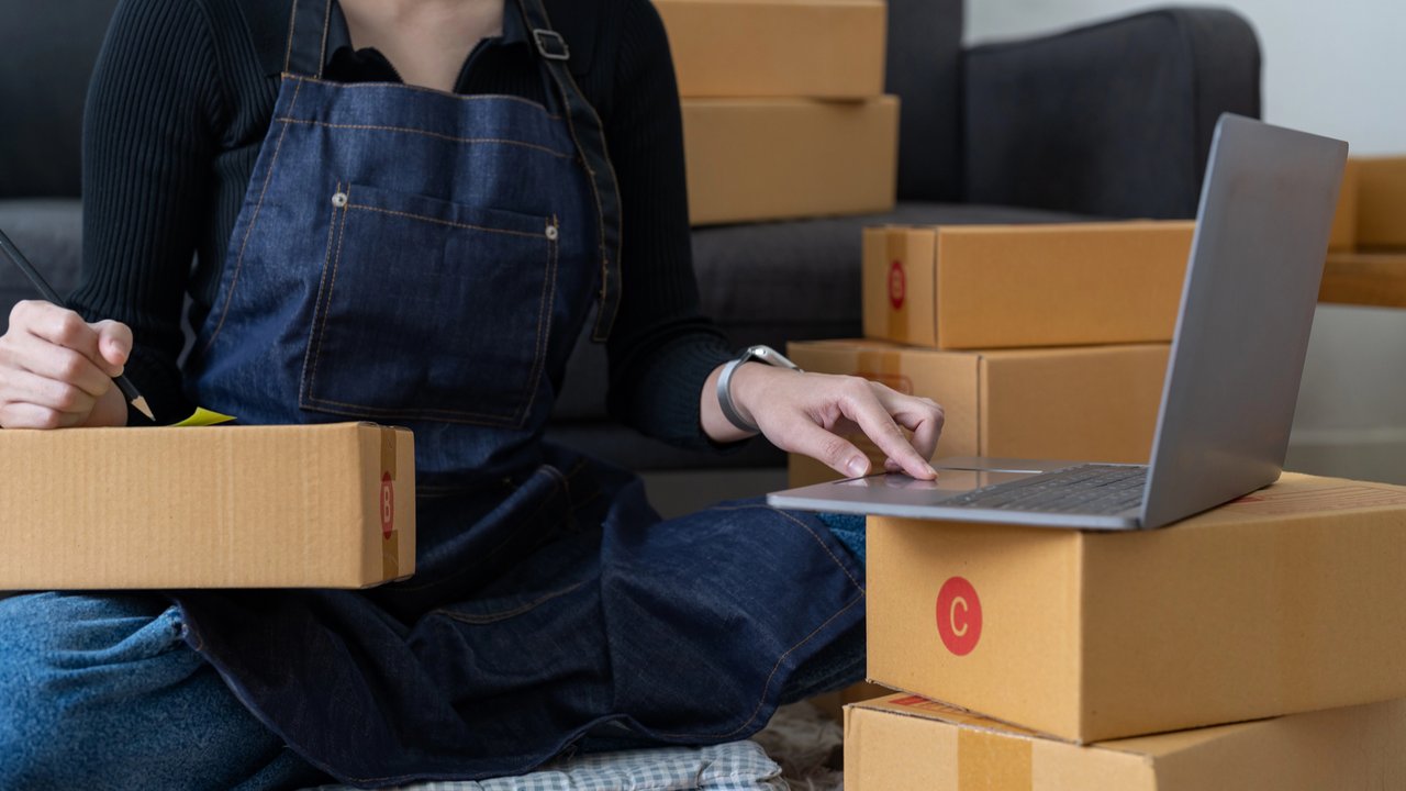 Ilustrasi pelaku UMKM.