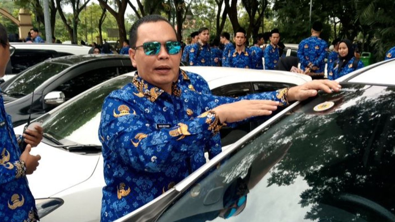 Puluhan Kendaraan Milik PNS Kota Serang Banten Ternyata Menunggak Pajak