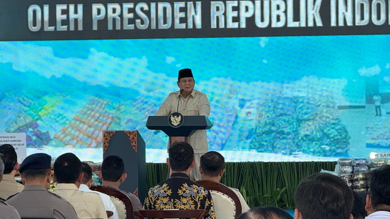 Tepis Anggapan Gaya Kepemimpinan Otoriter, Prabowo: Rasanya Enggak