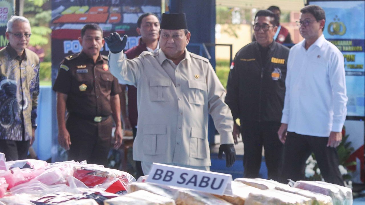 Keras, Prabowo Minta Warga Segera Lapor Jika Temukan Indikasi Peredaran Narkoba