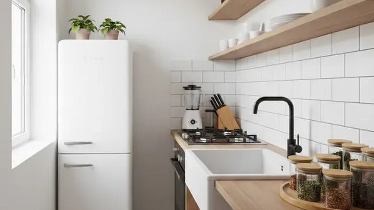 Dapur Rumah Kecil 2x2 Meter Gaya Japandi Budget 10 Juta (Image by Gemini)