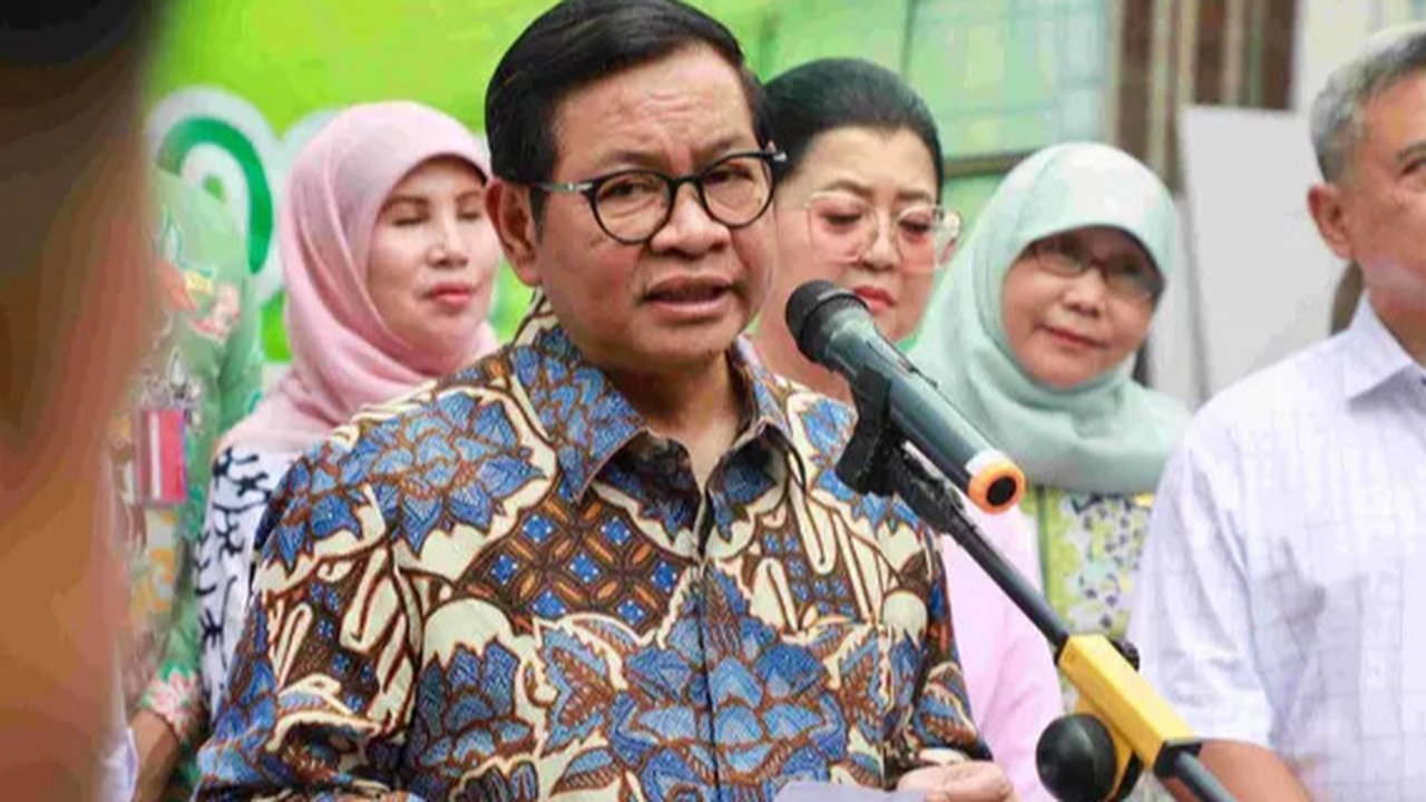 Gubernur DKI Jakarta Pramono Anung di Distrik Blok M, Jakarta Selatan, Rabu (3/9/2025) (Liputan6.com/Winda Nelfira)