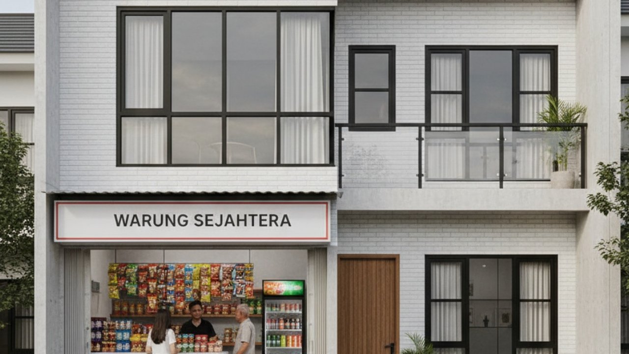 Inspirasi Rumah dengan Warung