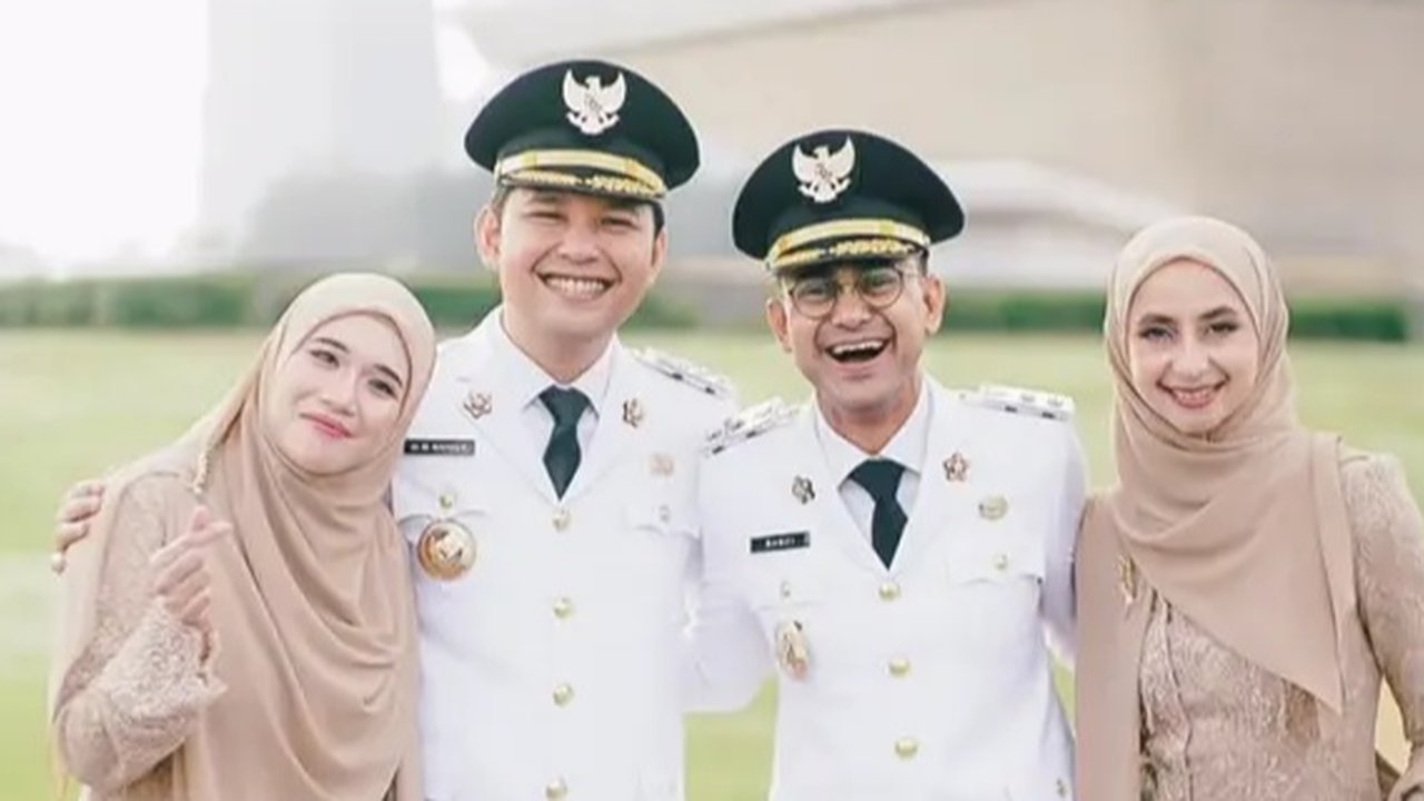 Ramzi dan Avi Basalamah di pelantikan kepala daerah