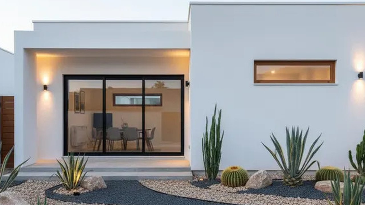 Rumah Sederhana Murah tapi Punya Taman Mini Cantik (Image by Gemini AI)
