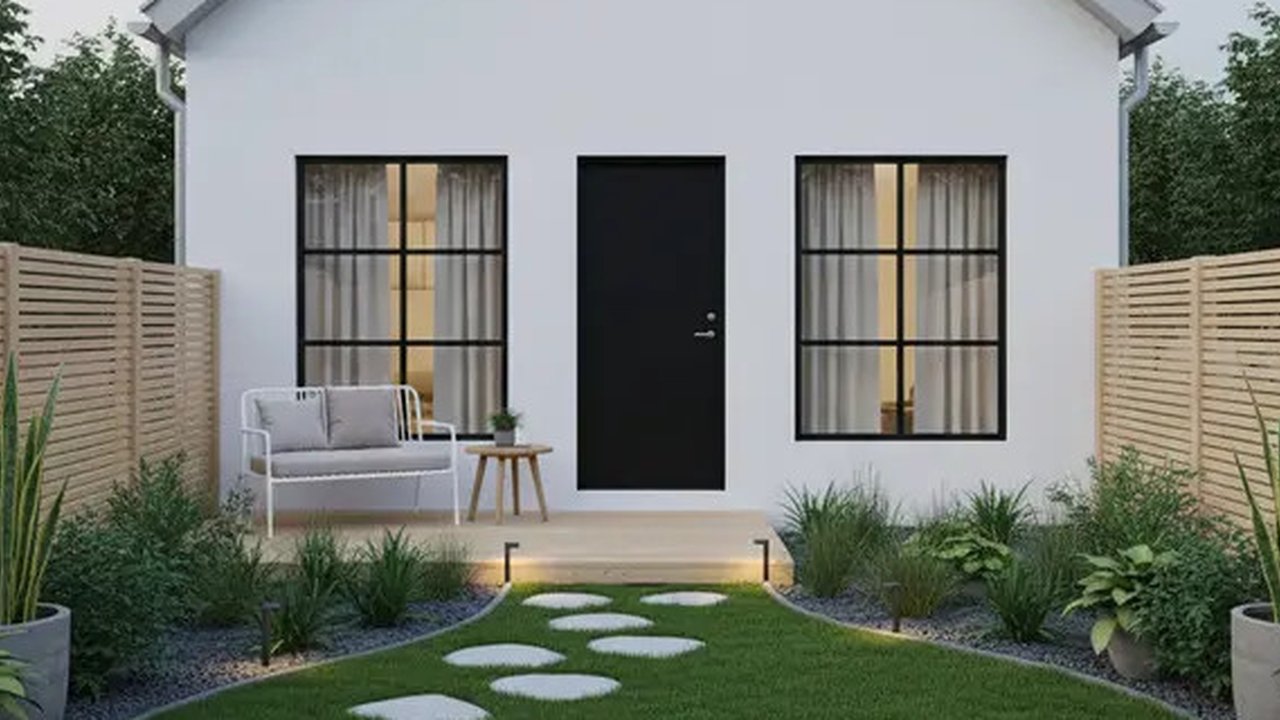 Rumah Sederhana Murah tapi Punya Taman Mini Cantik (Image by Gemini AI)