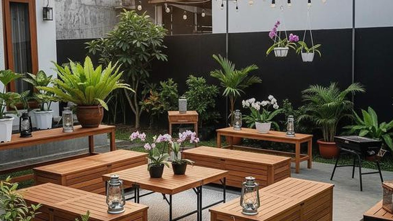 Makeover Halaman Depan Jadi Tempat Nongkrong Nyaman. Foto: Gemini