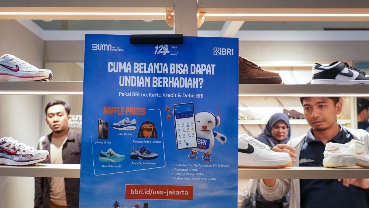 BRImo Dukung USS 2025, BRI Dorong Ekosistem Gaya Hidup Digital Anak Muda