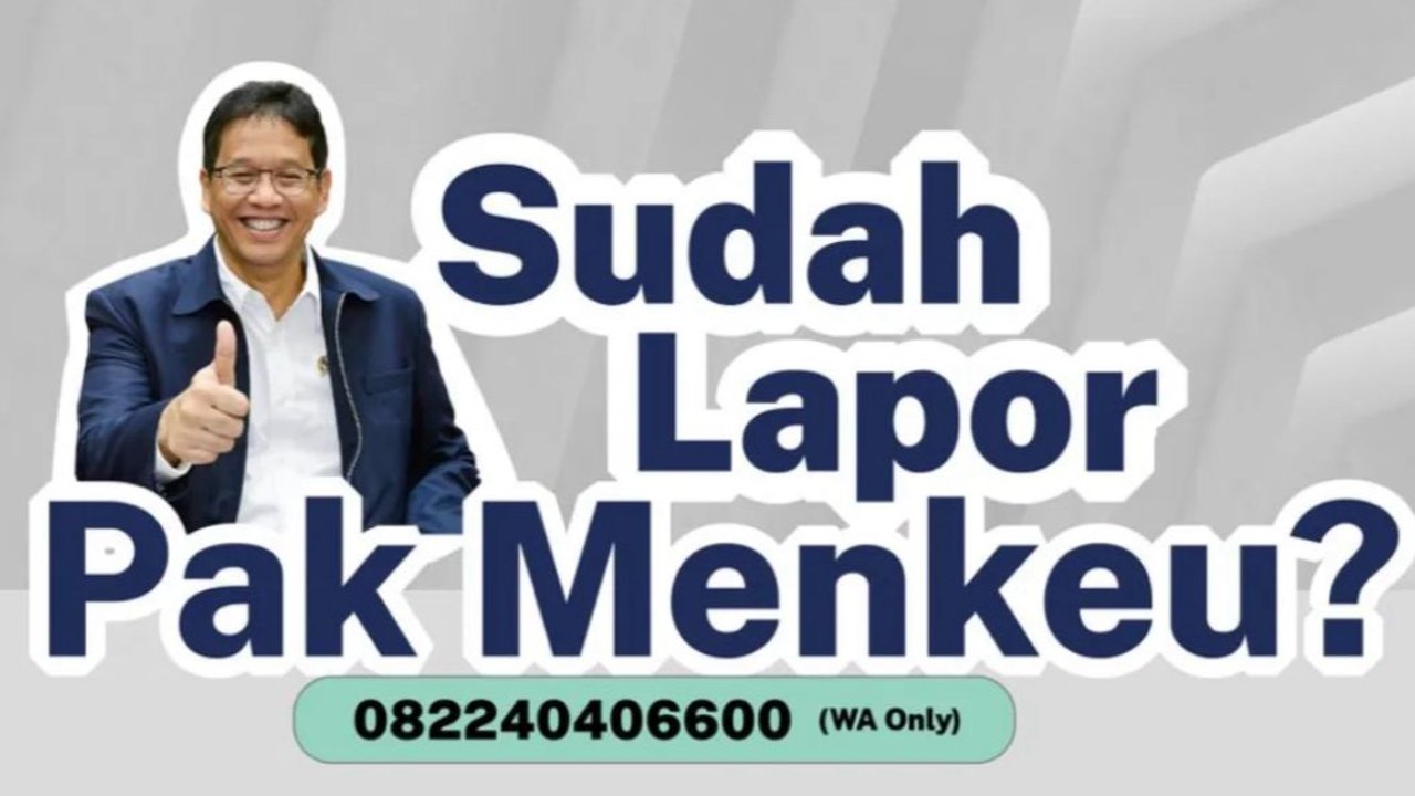 Menkeu Purbaya Minta Masyarakat Hati-Hati Penipuan Atas Nama Tim Lapor Pak Menkeu