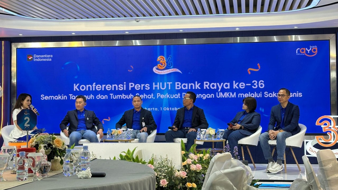 Bank Raya Bukukan Laba Bersih Rp41,97 Miliar di Kuartal III 2025