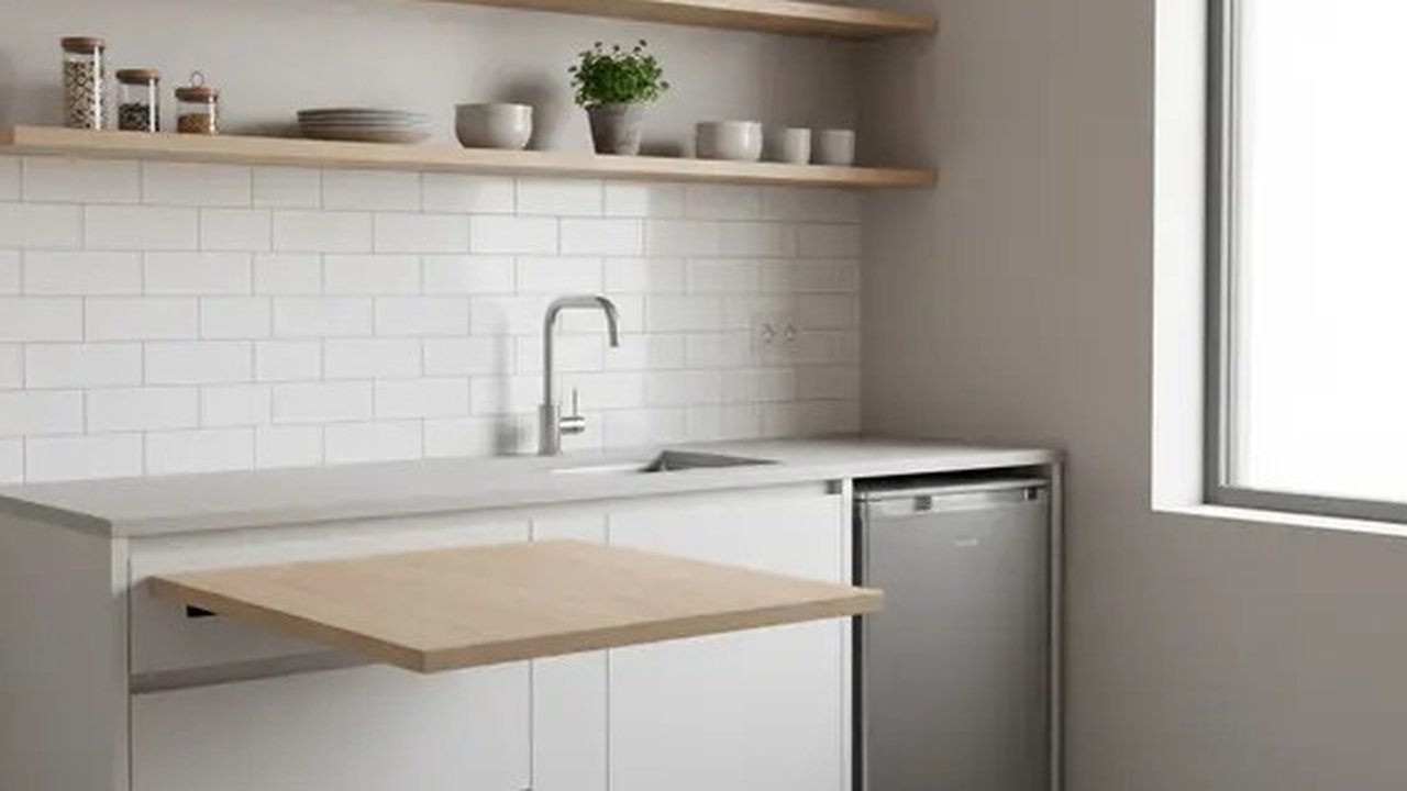 Desain Dapur Kecil di Rumah Subsidi. Gemini