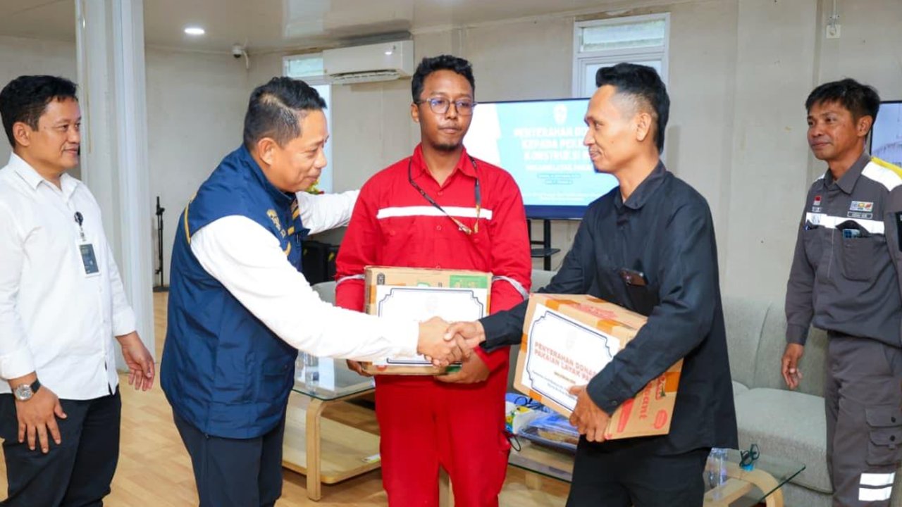 Otorita IKN Salurkan Bantuan ke Pekerja Terdampak Kebakaran Hunian Konstruksi