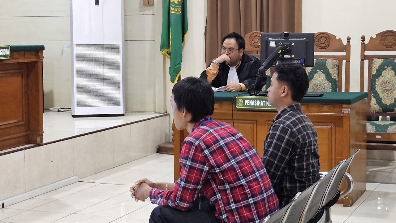 2 Mahasiswa Penyekap Anggota Polda Jateng Divonis Dua Bulan Penjara