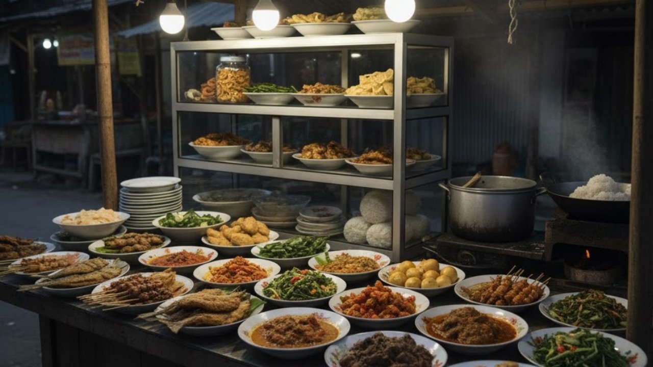 Ilustrasi Warung Makan