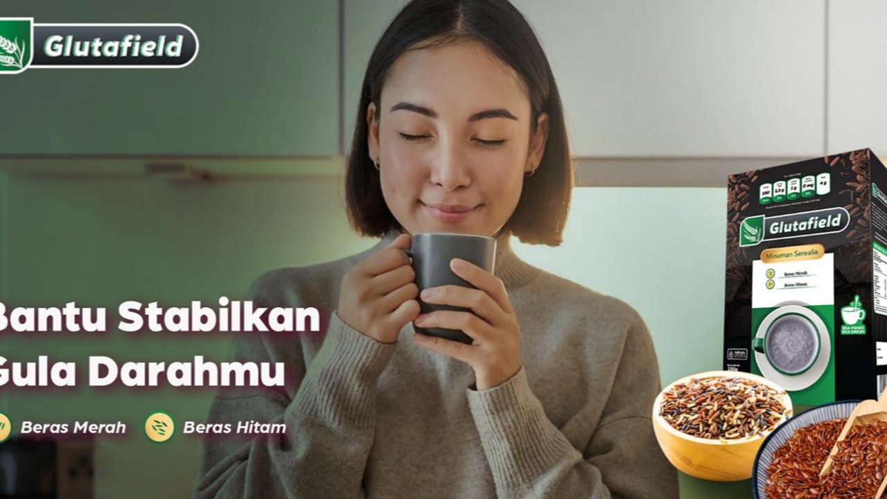 Glutafield bantu stabilkan gula darah.