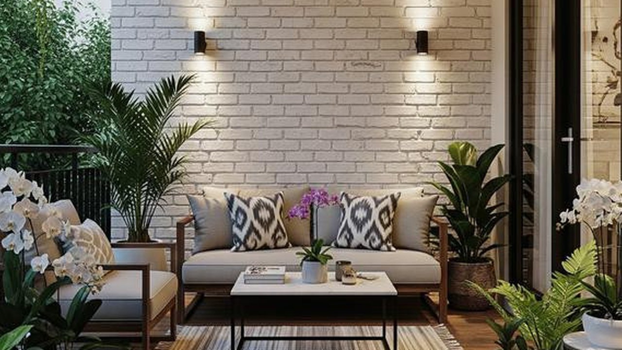 Teras Rumah Sempit Jadi Ruang Tamu. (Foto: Gemini AI)