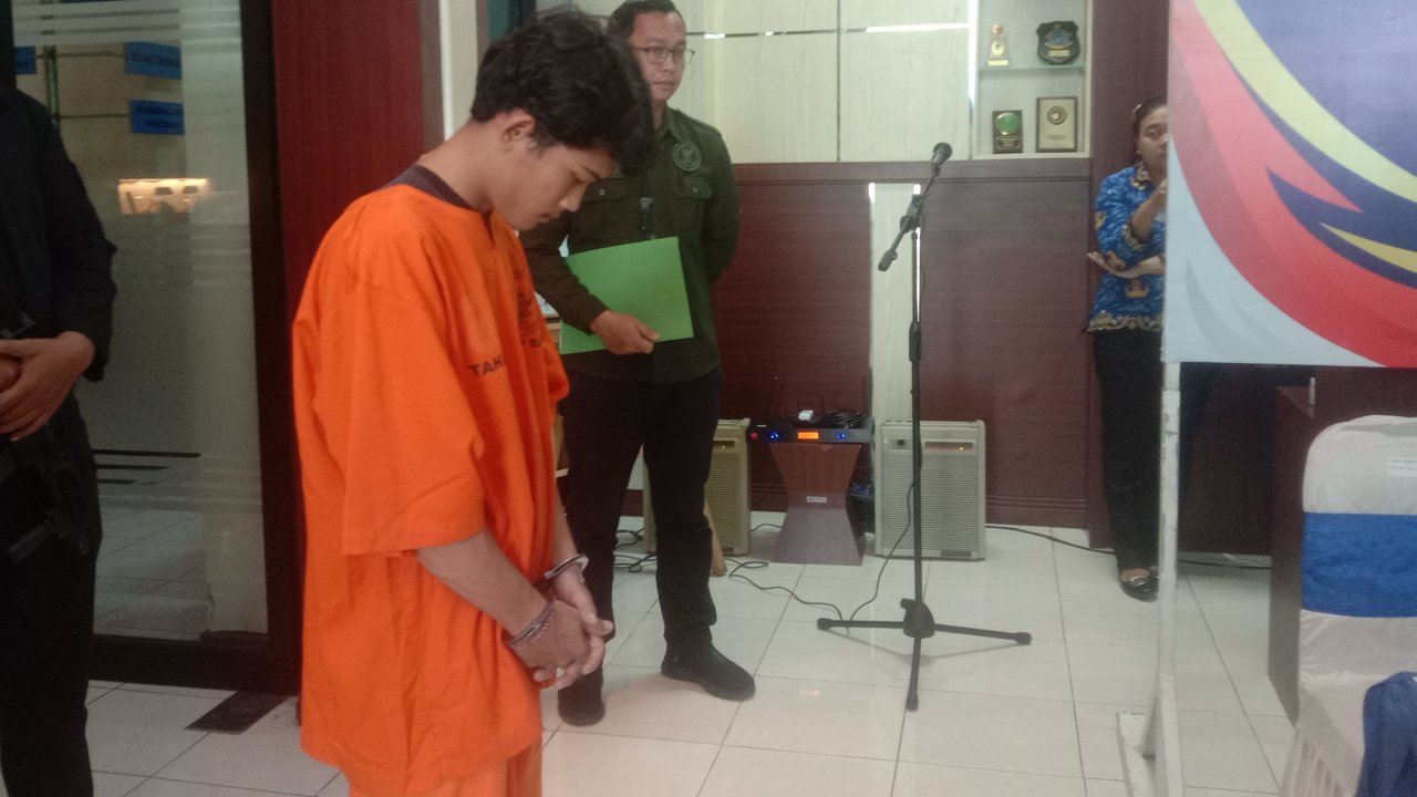 Pegawai Laundry Miliki 1 Kilogram Ganja Ditangkap BNN Bali