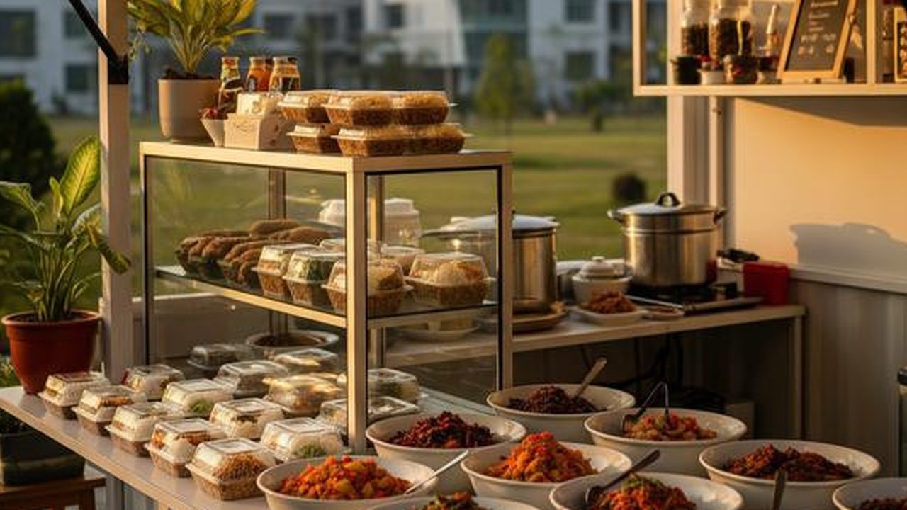 Ide Warung Makan Rumahan Dekat Kampus/AI
