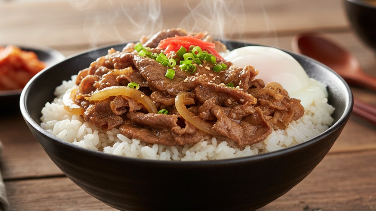 Rice Bowl Beef Gyudon/Bulgogi
