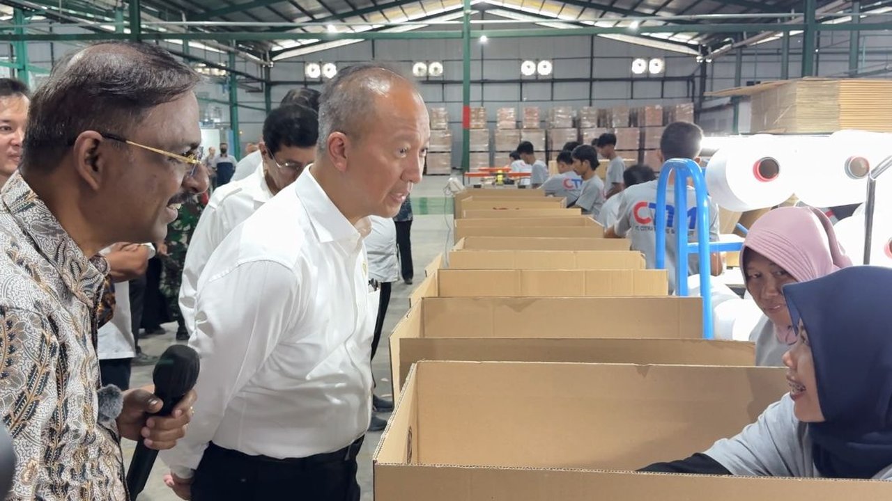 Menperin: Meski Hadapi Tekanan Eksternal, Industri TPT Masih Punya Daya Tahan dan Potensi Besar