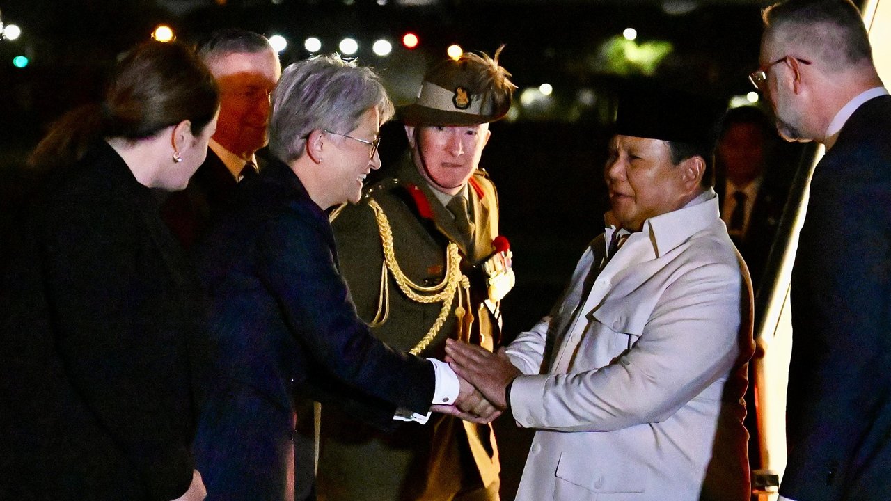prabowo tiba di sydney