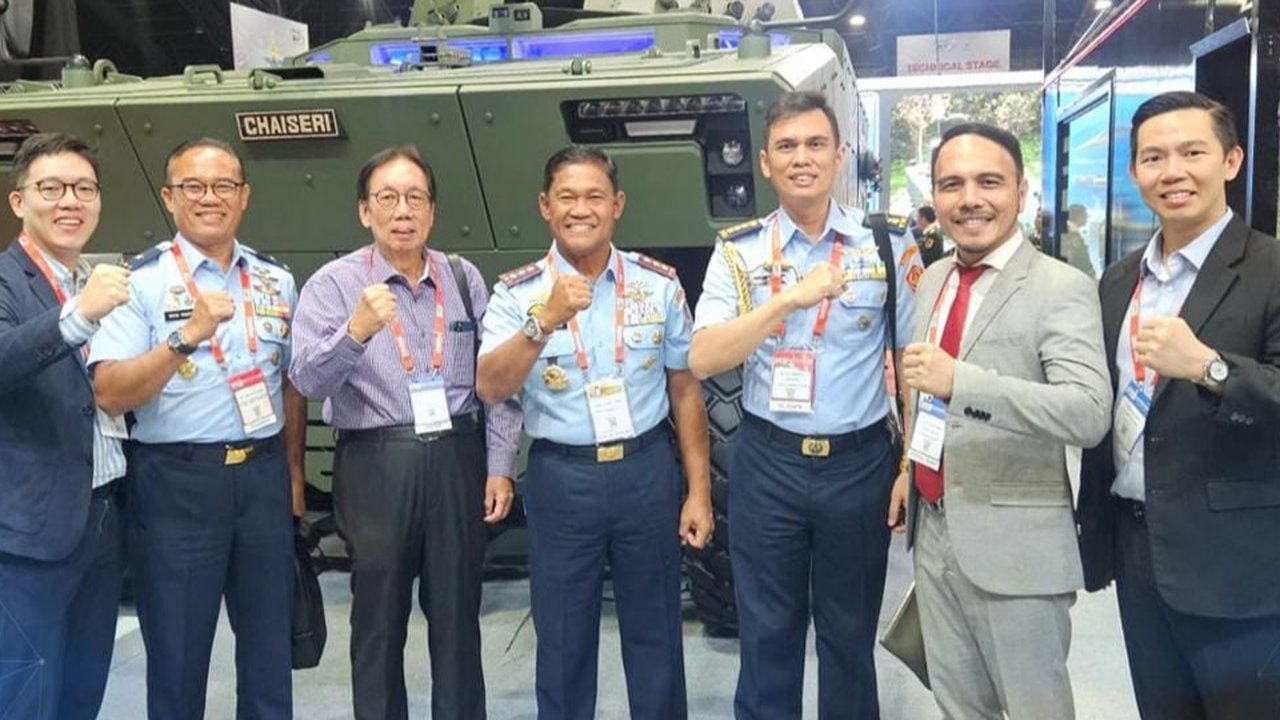 Pangkoopsudnas Hadiri Defence & Security Exhibition 2025 di Bangkok