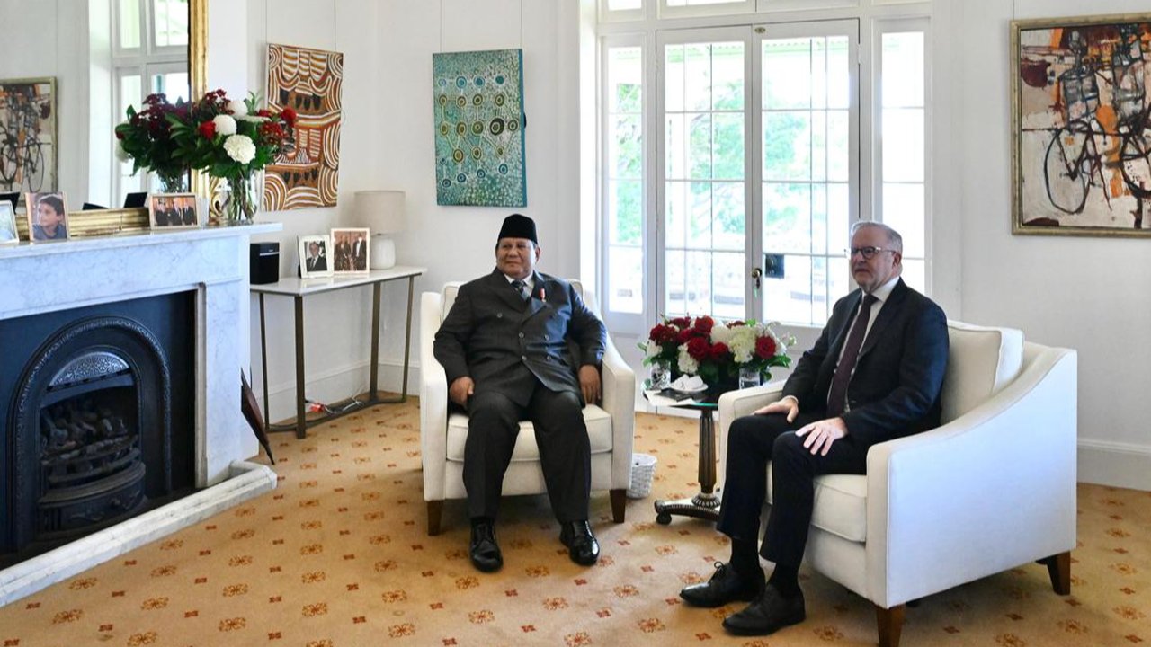 Presiden Prabowo Bertemu 4 Mata dengan PM Australia, Ini yang Dibahas