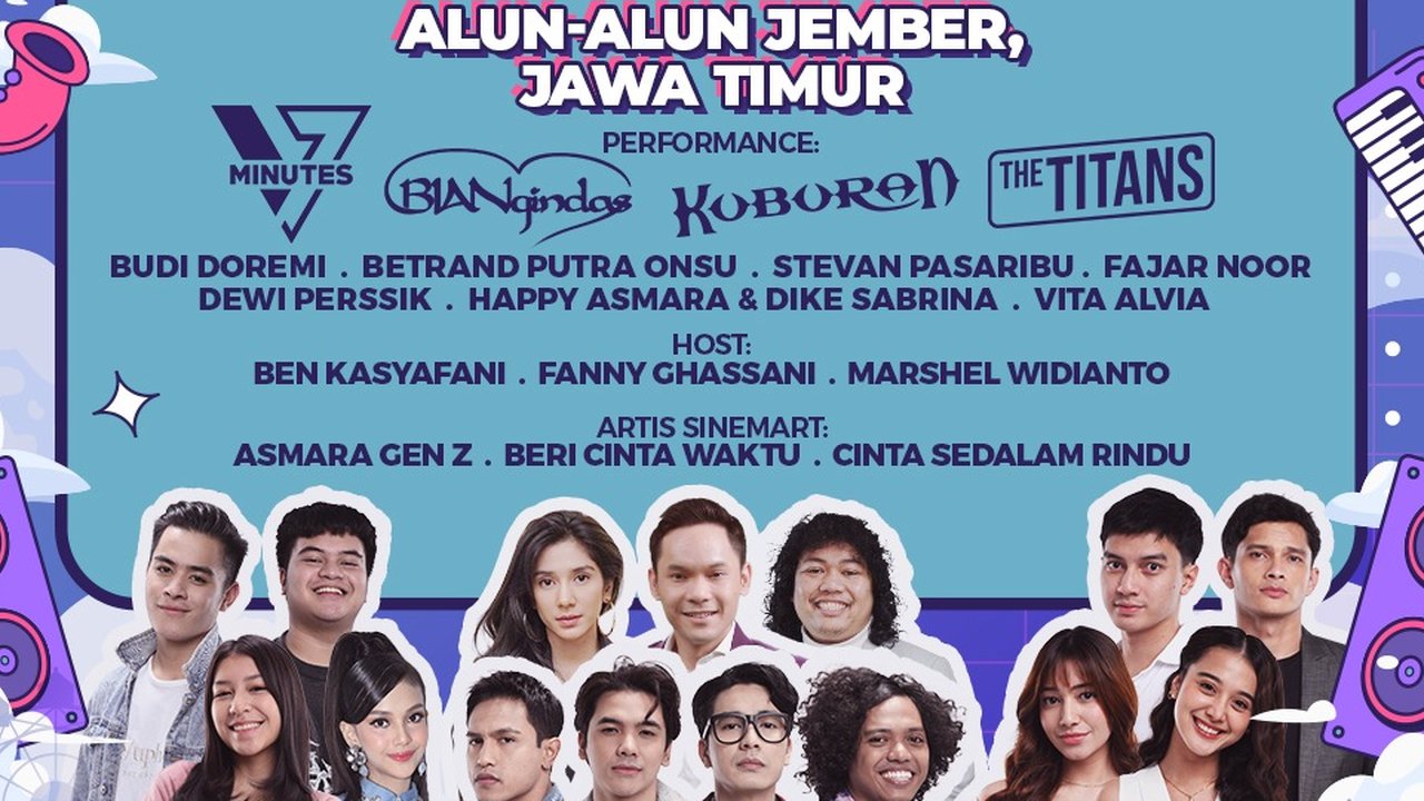 Karnaval SCTV Ramaikan Jember, Budi Doremi hingga Dewi Perssik Bakal Tampil Spesial
