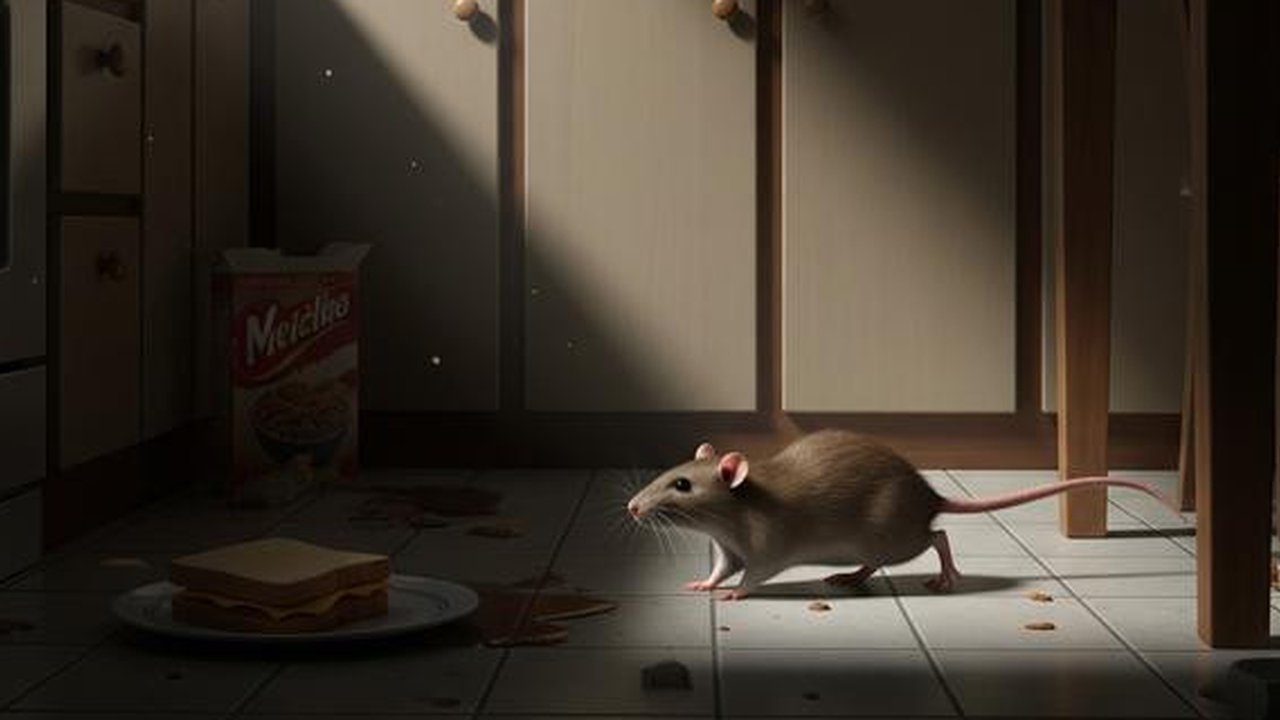 Ilustrasi Tikus. (Foto: Gemini AI)
