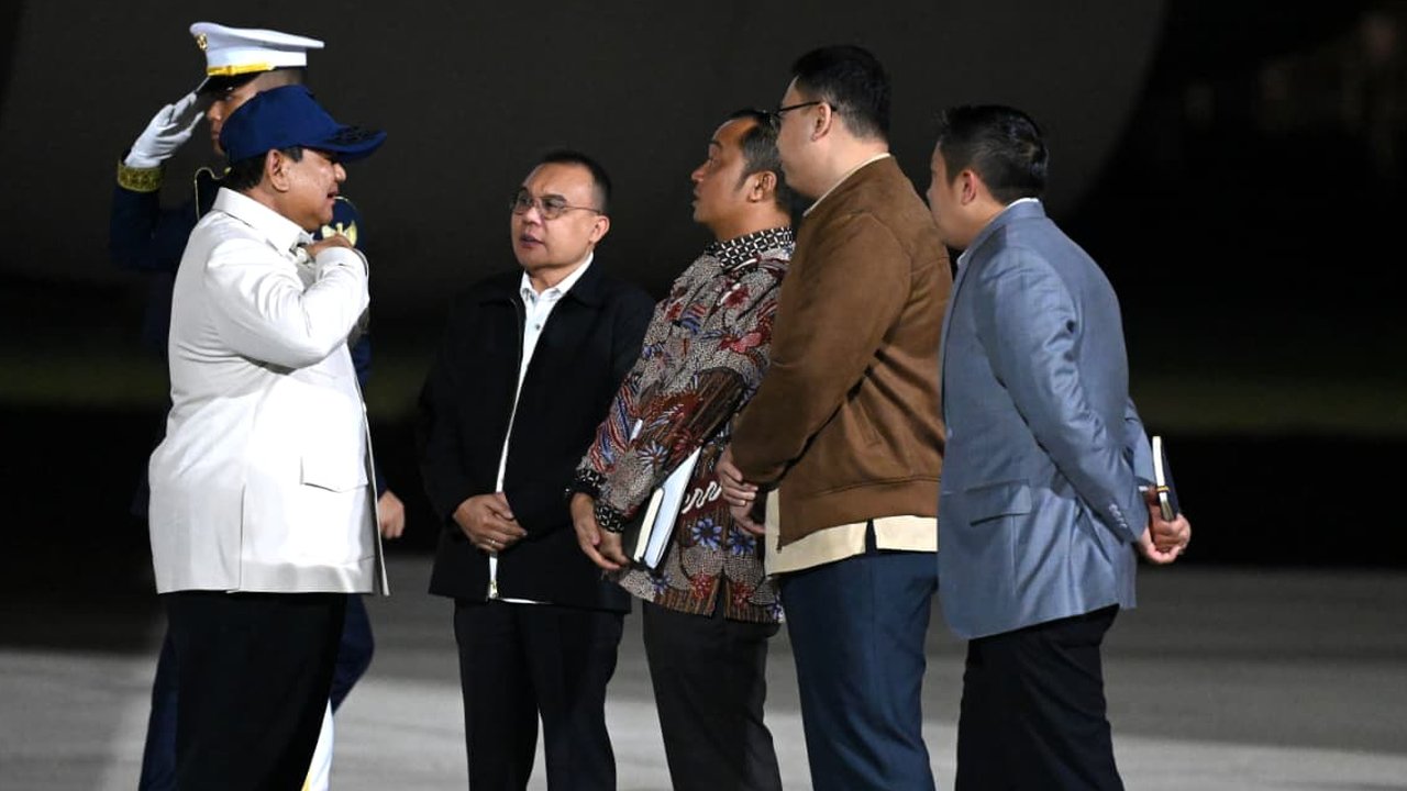 Kunjungan Sehari ke Australia Rampung, Prabowo Langsung Kembali ke Tanah Air