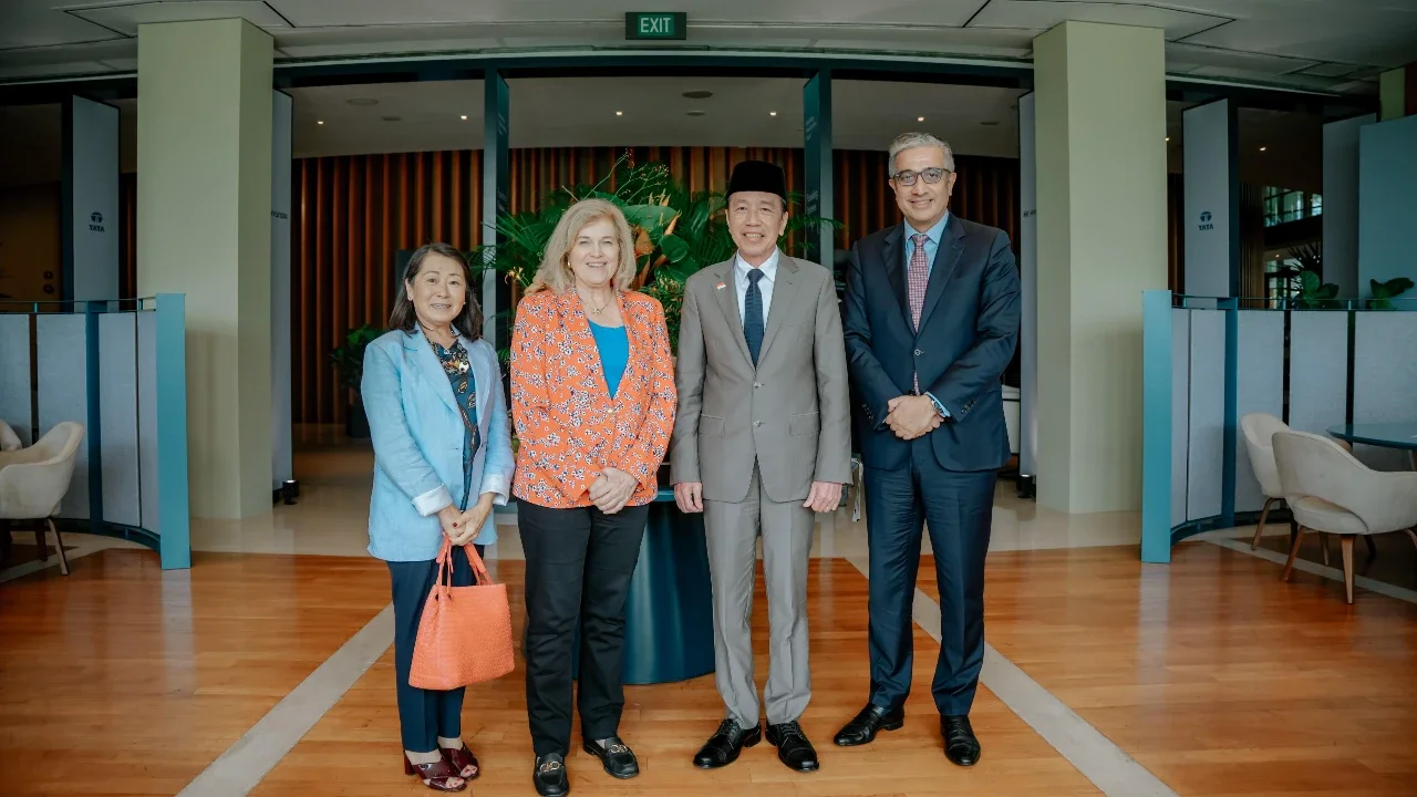 Jokowi Terima Audiensi Bos Franklin Templeton di Sela Bloomberg New Economy Forum