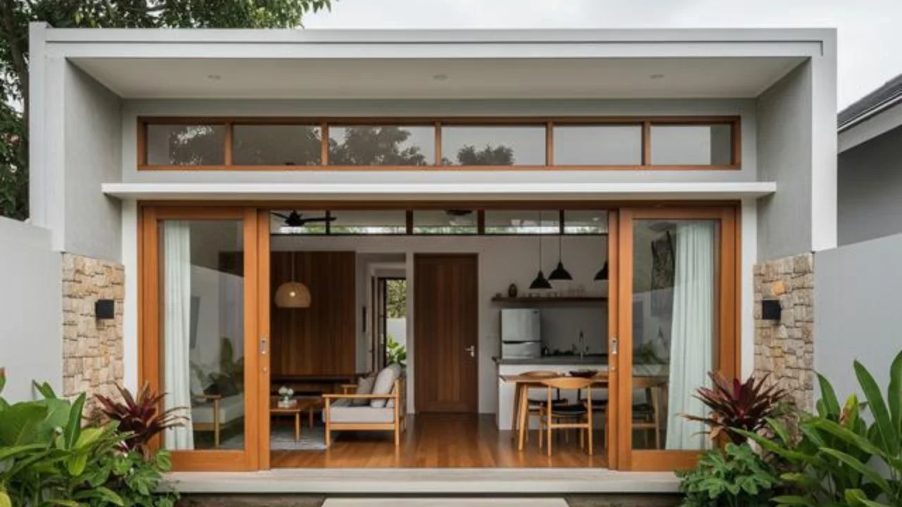 Model Rumah Kecil untuk Lansia. (Foto: AI)