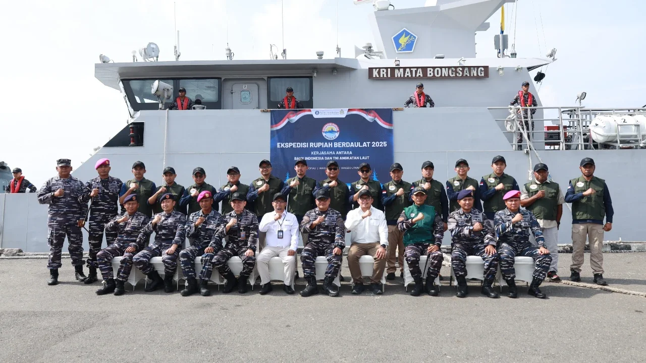 Ekspedisi Rupiah Berdaulat TNI AL dan BI ke Wilayah 3 T