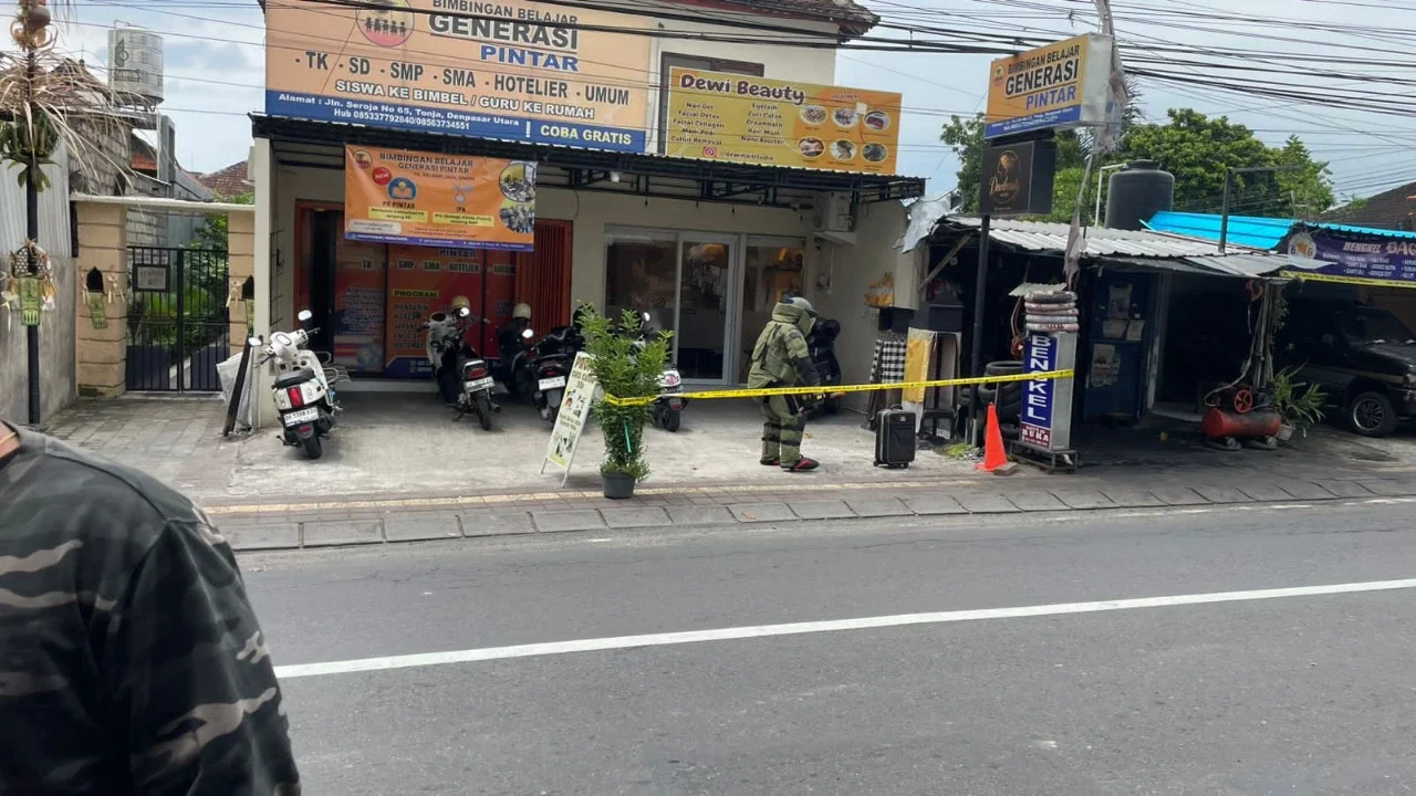 Penemuan Koper Gegerkan Warga Denpasar, Jibom Sampai Merapat ke Lokasi