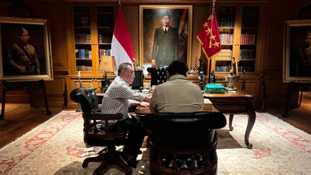 Dasco Ngobrol Empat Mata Bareng Prabowo di Hambalang, Ini Isi Pembincangan Dibahas