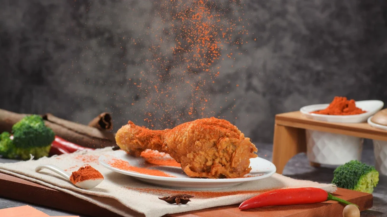 Ilustrasi Ayam Goreng Gurih