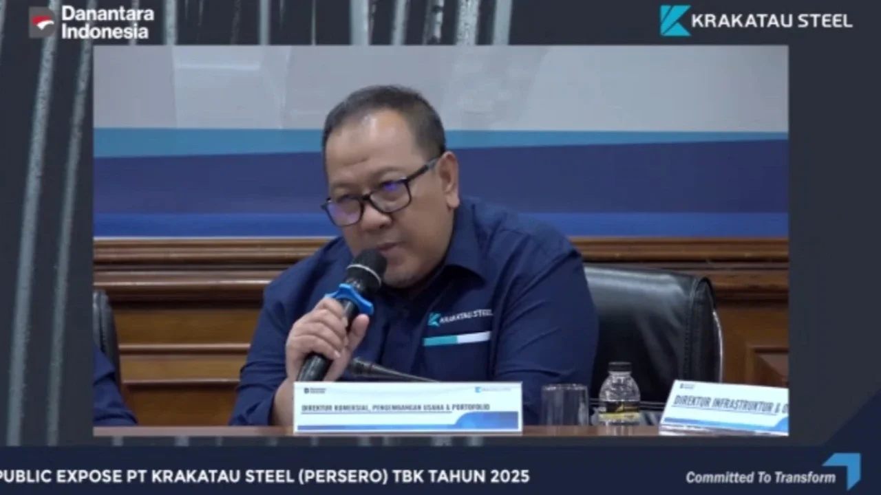 Bos Krakatau Steel Bicara Saham Melonjak Ratusan Persen: Murni Respons Pasar