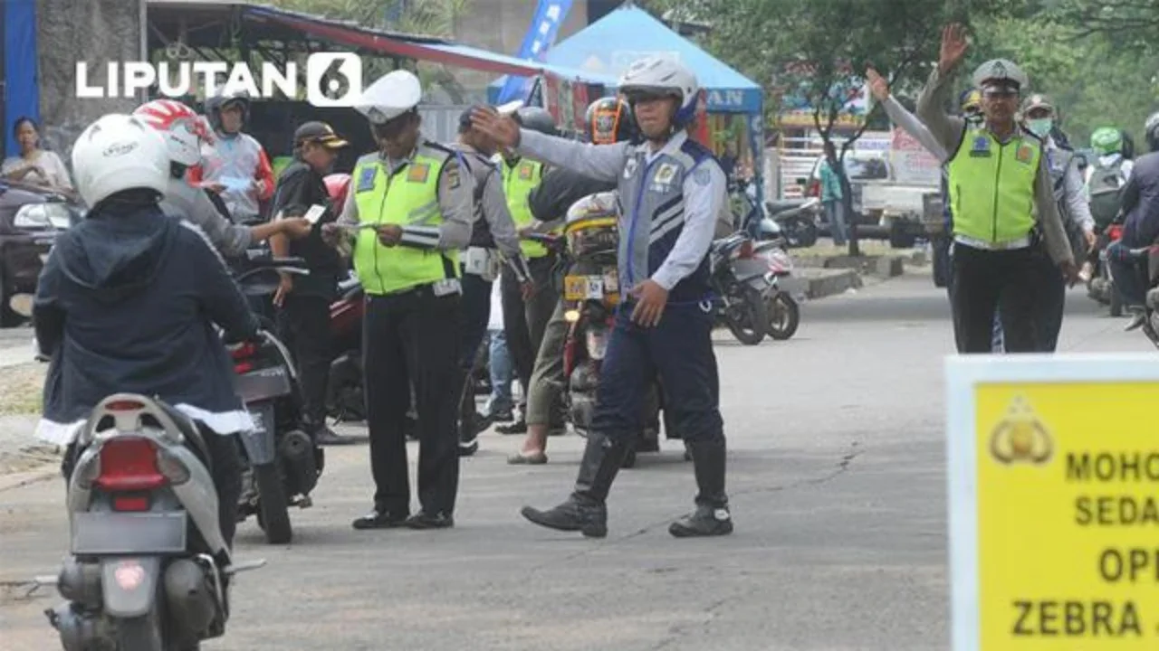 Fakta Sepekan Operasi Zebra, Pengendara Kena Tilang ETLE Naik Tajam Dibanding Tahun Lalu