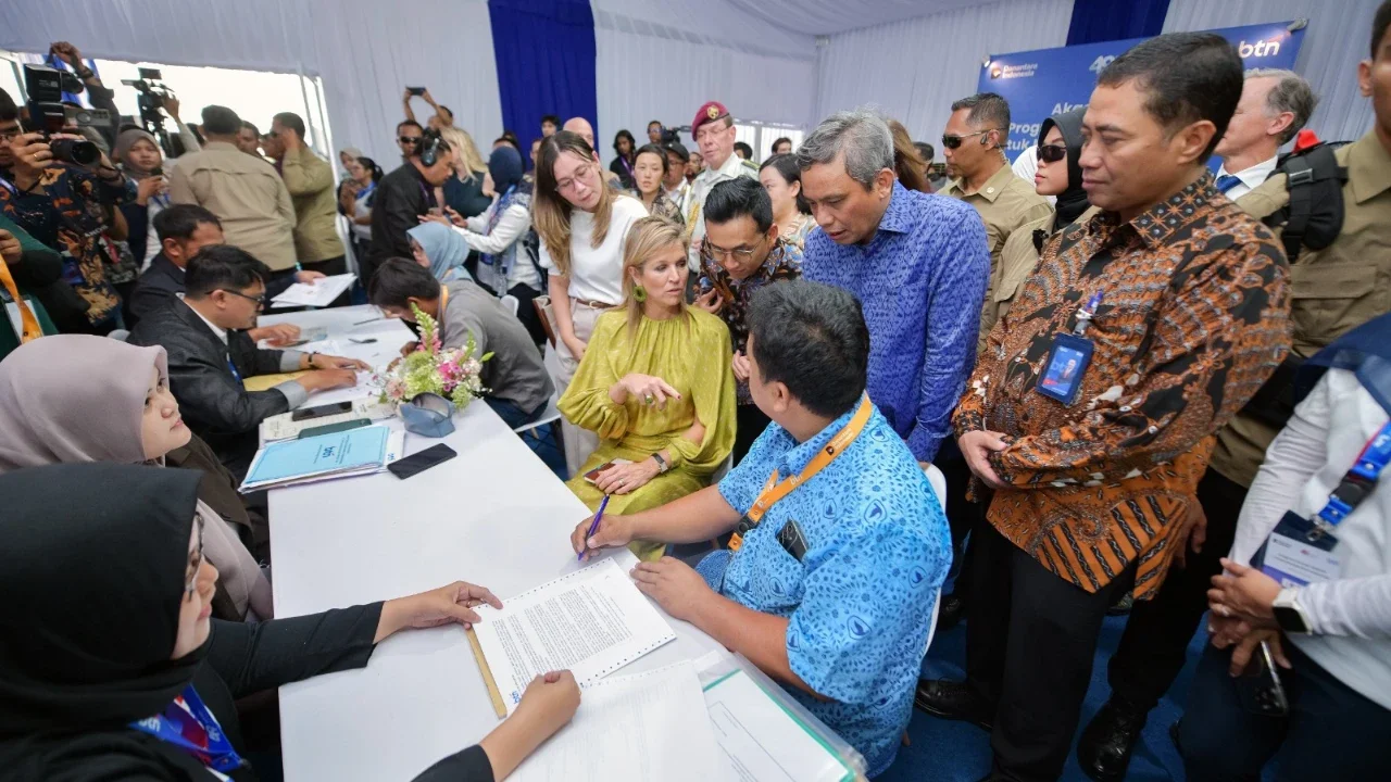 Ratu Maxima dari Belanda Apresiasi Inovasi BTN Bayar Cicilan KPR dengan Sampah