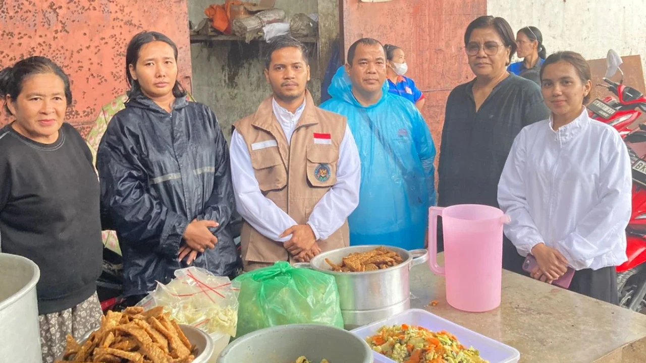 Bencana Banjir di Sumatera Utara, Dapur BGN Diubah Jadi Dapur Umum